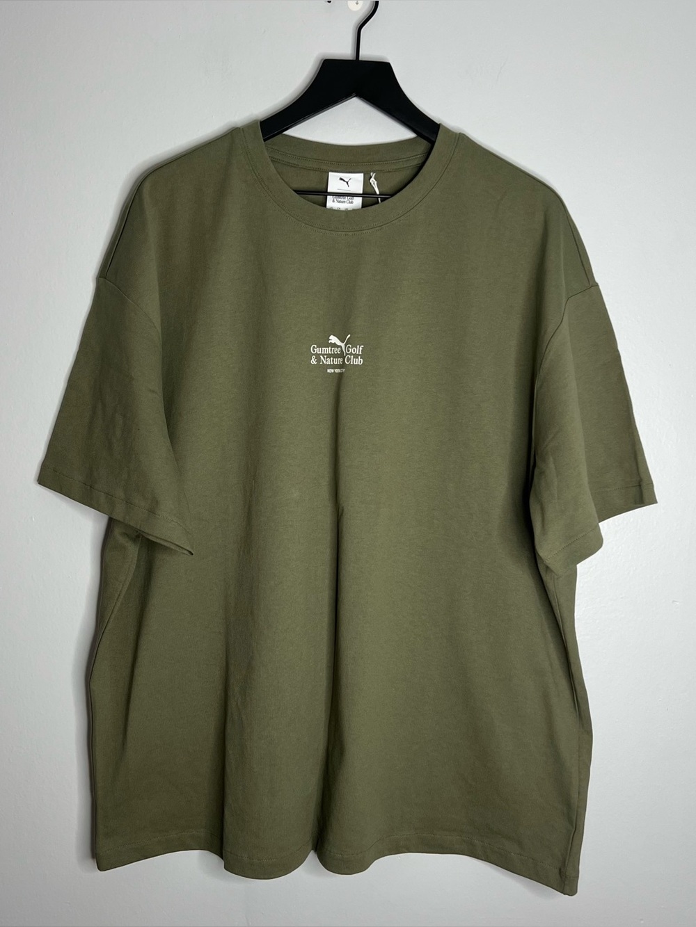 Puma x Gumtree Golf & Nature Club Pardoides T Shirt Mens XL Green NWT